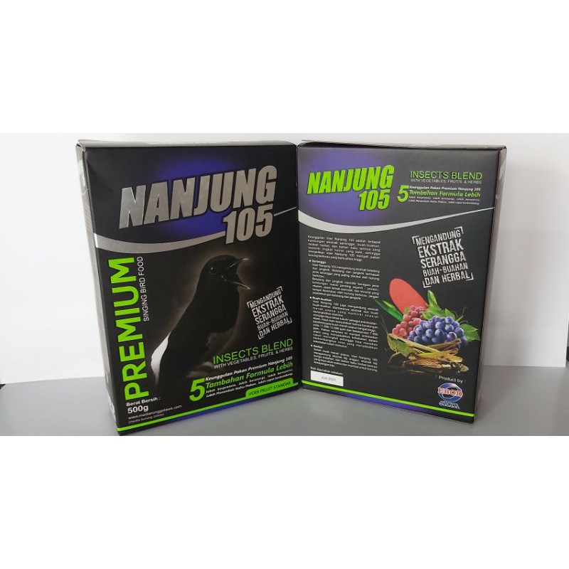 

voer nanjung 105 premium 500gr