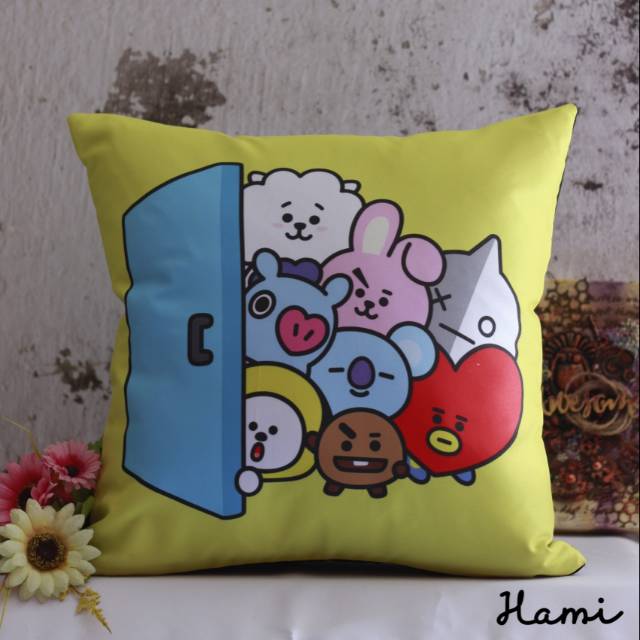  30 x 30 cm Bantal  kursi custom foto karakter  bantal  sofa 