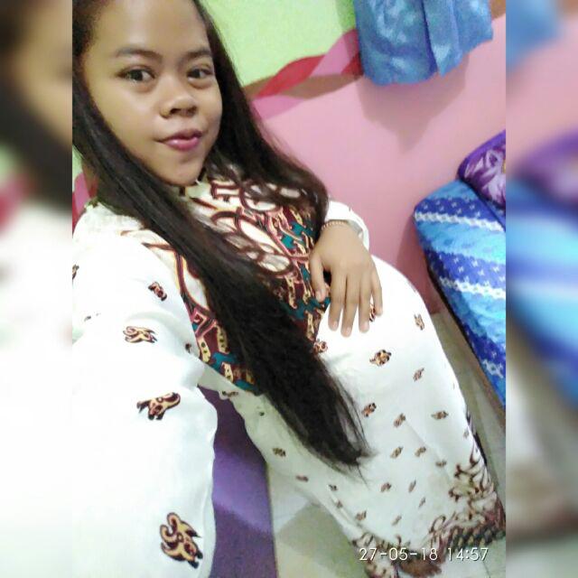 Syafin - Promo Semi Sutera Batik Couple Gamis Sutera Premium Original Solo Dolby Embos Seragaman