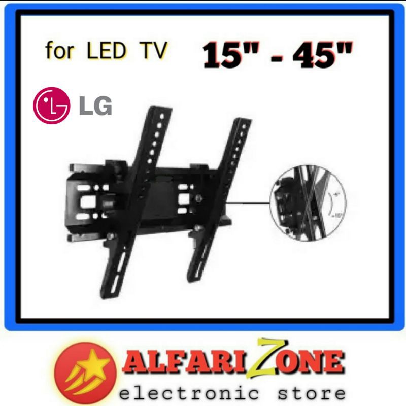 Bracket TV 15 - 43 inch | braket TV 43 inch