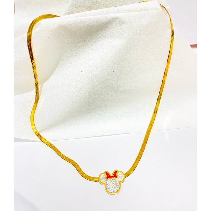 Kalung wanita //kalung titanium //titanium //peehiasan //kalung