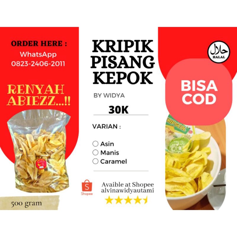 KRIPIK PISANG KEPOK