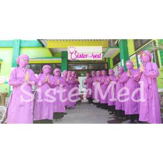 P O 2 Hari GOWN APD  GOWN APD  KIMONO  GOWN OK JUBAH APD  