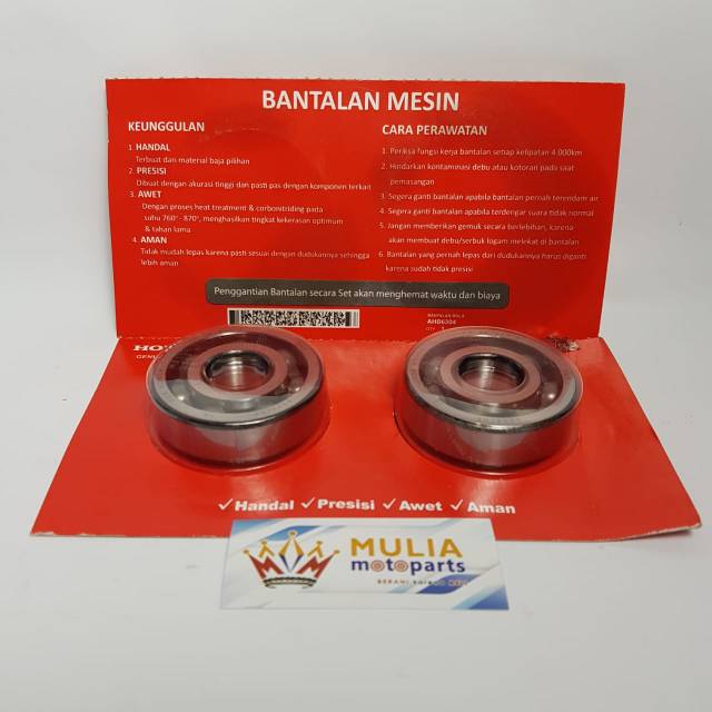 Jual Bearing Crankshaft / Laher Kruk As GRAND , SUPRA , SUPRA FIT