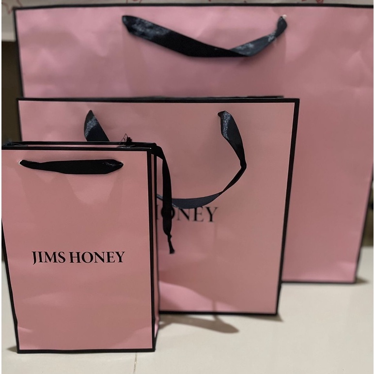 (TIDAK DIJUAL SATUAN) Jims Honey - Paper Bag Tas Kado / Plastik Jims Honey