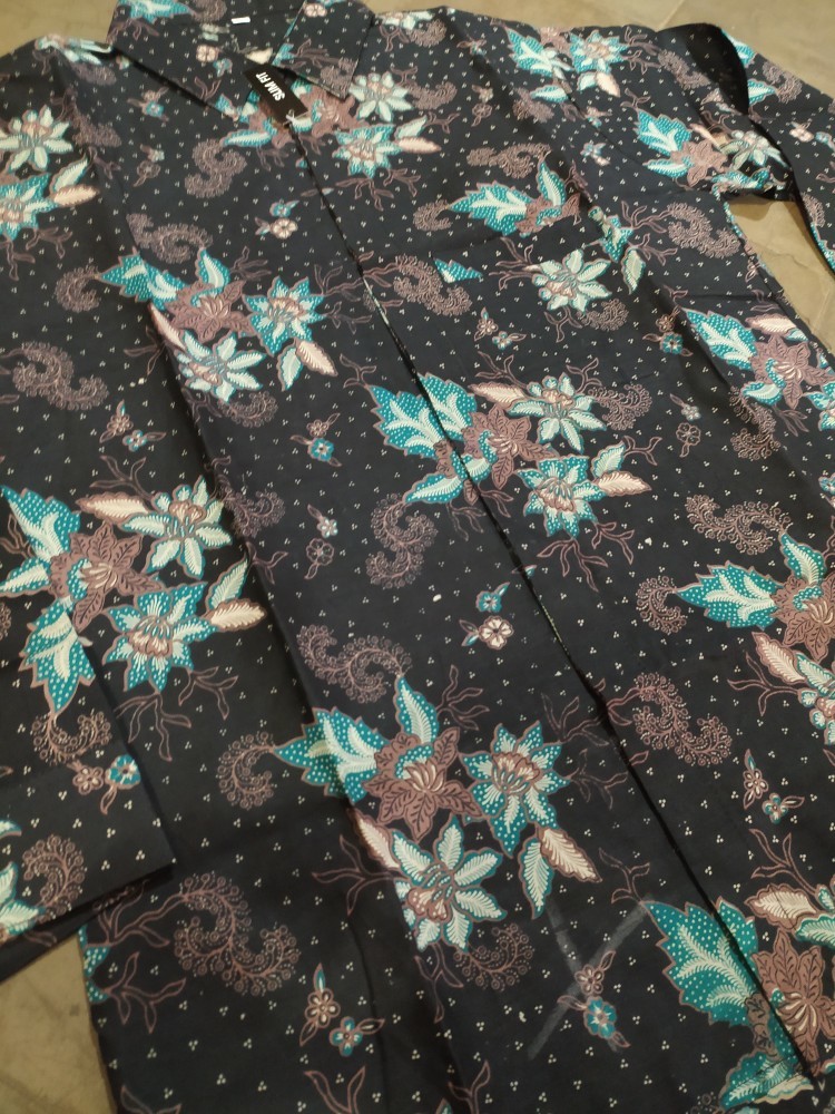 Batik Pria Lengan Panjang Slim Fit Batik Slimfit Pria Distro