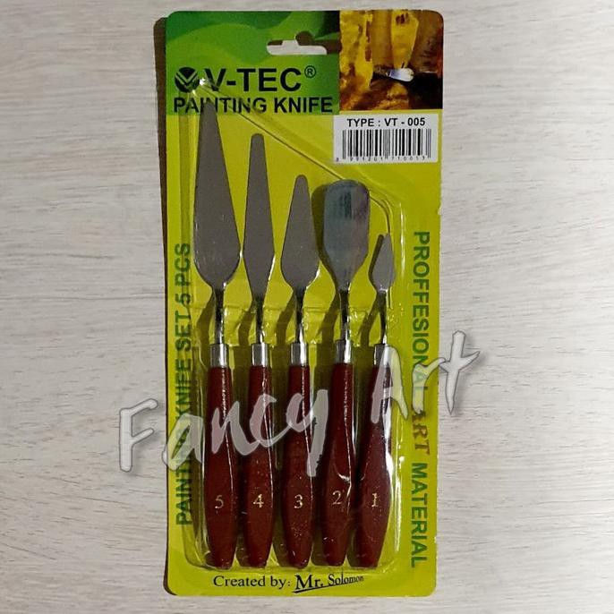 

Best Seller! Palette Knife Oil Painting Set 5 / Pisau Palet Terpercaya