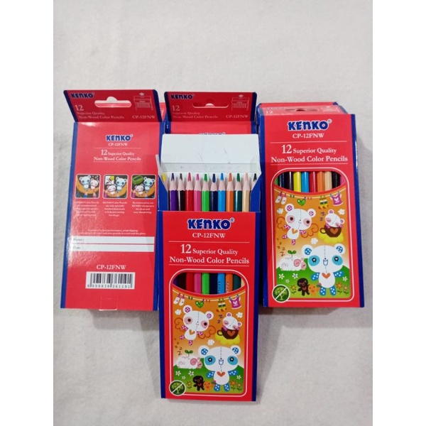 

Pensil warna KENKO isi 12 warna panjang/color pencil