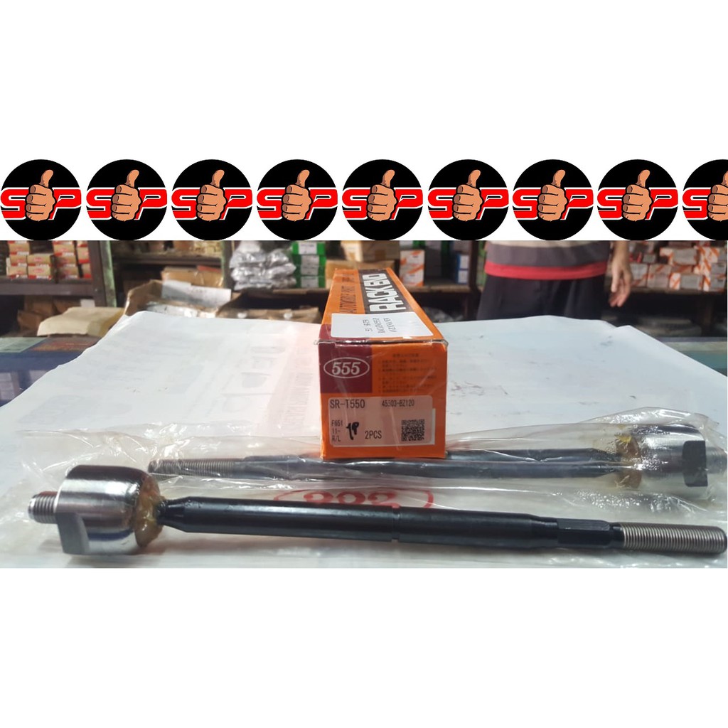 RACK END AVANZA NEW VELOZ 555 JAPAN (SET)