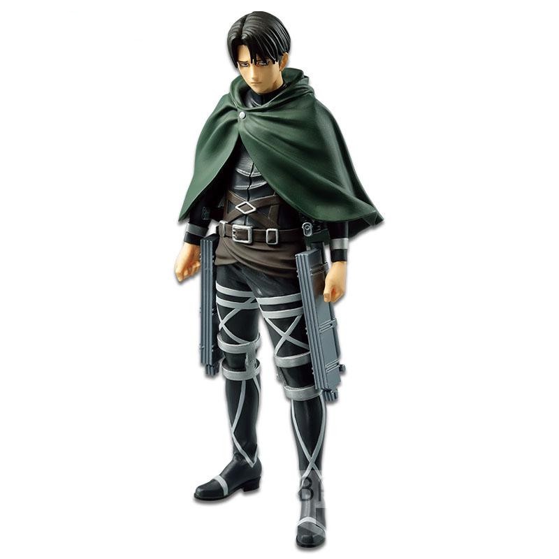 Mainan Action Figure Anime Attack on Titan Levi Rivaille Rival Ackerman