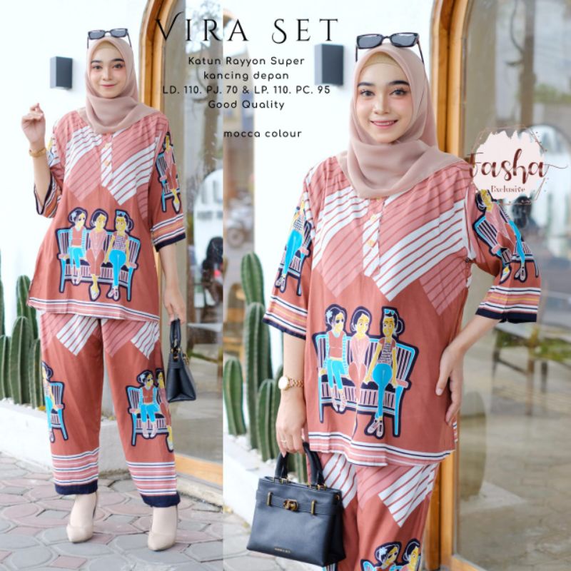VIRA SET LD 110 BY FASHA HIJAB