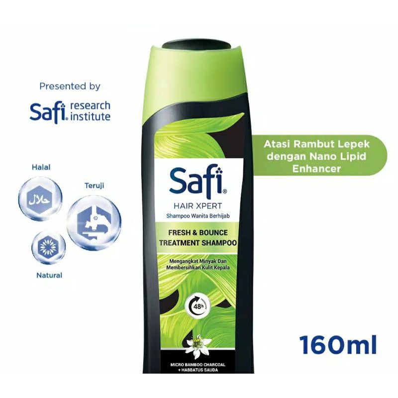 Safi Hair Xpert Fresh & Bounce Treatment Shampoo 160 ml