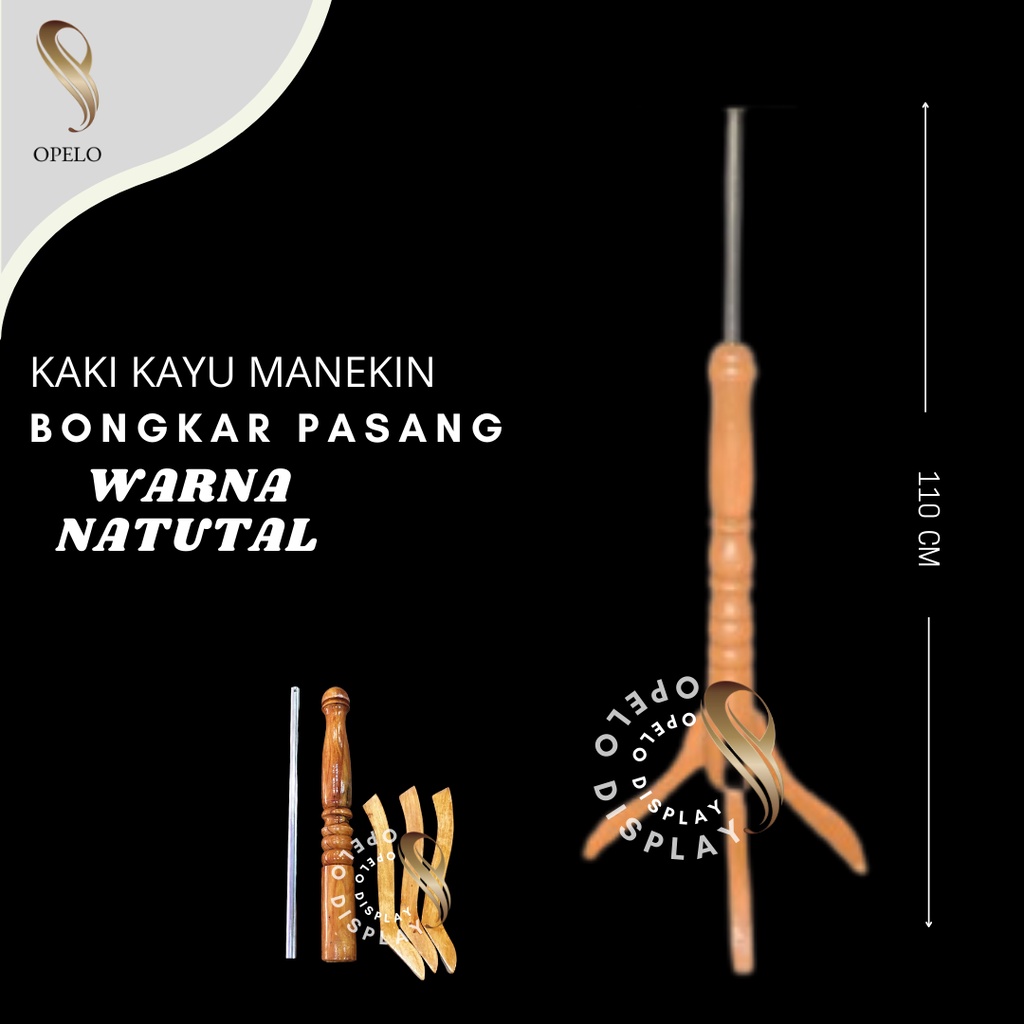 KAKI KAYU MANEKIN