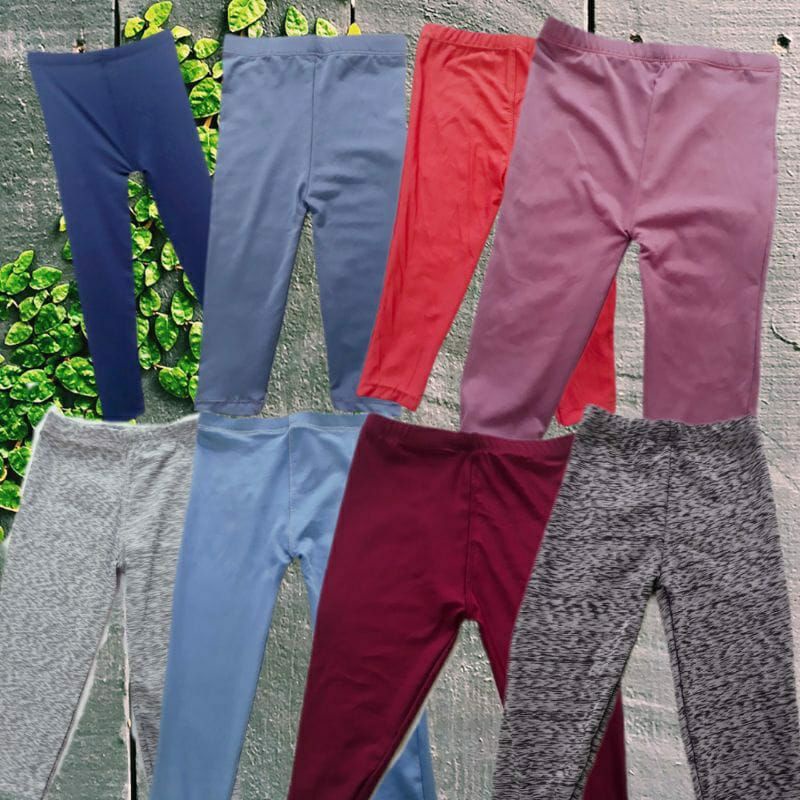 Legging anak polos  4 - 6 tahun / legging panjang / celana panjang anak