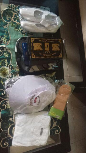 Bantal Tiup Kotak Perlengkapan Umroh / Perlengkapan Haji