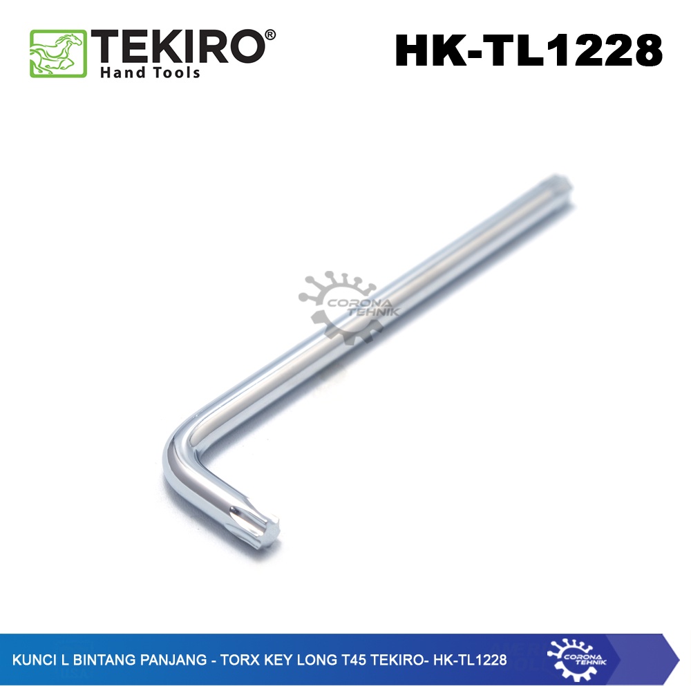 Tekiro - HK-TL1228 - Kunci L Bintang Panjang - Torx Key Long T45