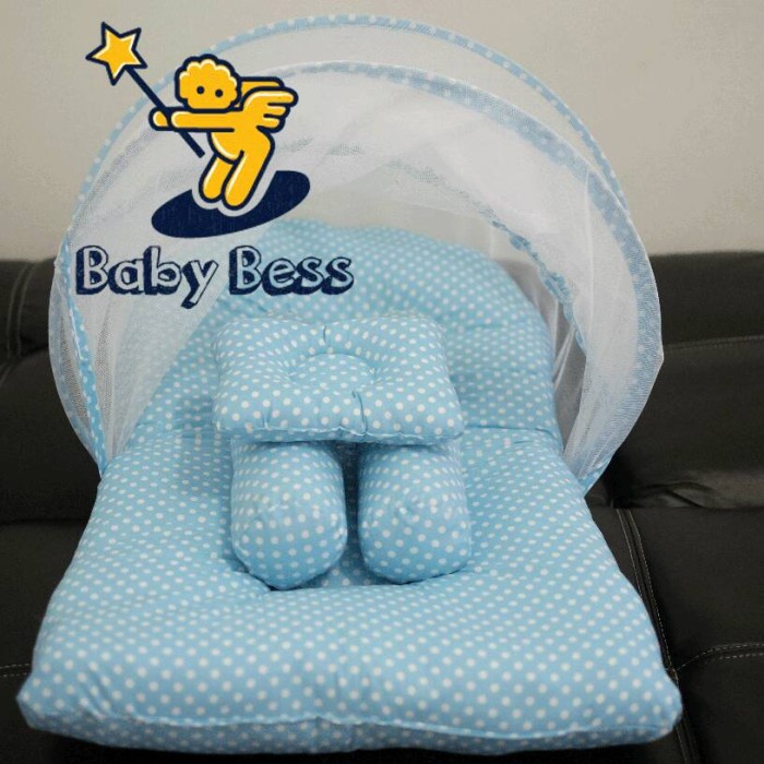 Bayi-Kelambu- Kasur Bayi Lipat Kelambu Bess / Matras Bayi / Playmate -Kelambu-Bayi.