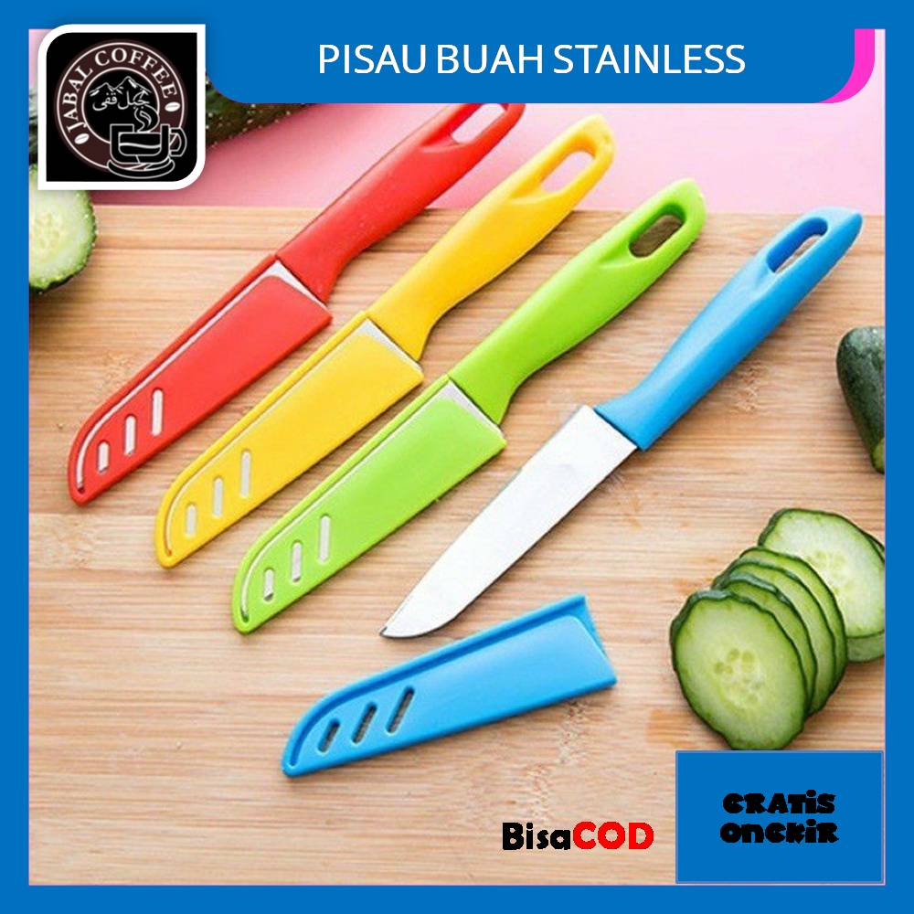 Pisau Buah Stainless Multifungsi / Pisau Sayur Kupas Buah / Pisau Dapur Kecil Stainless Steel 10