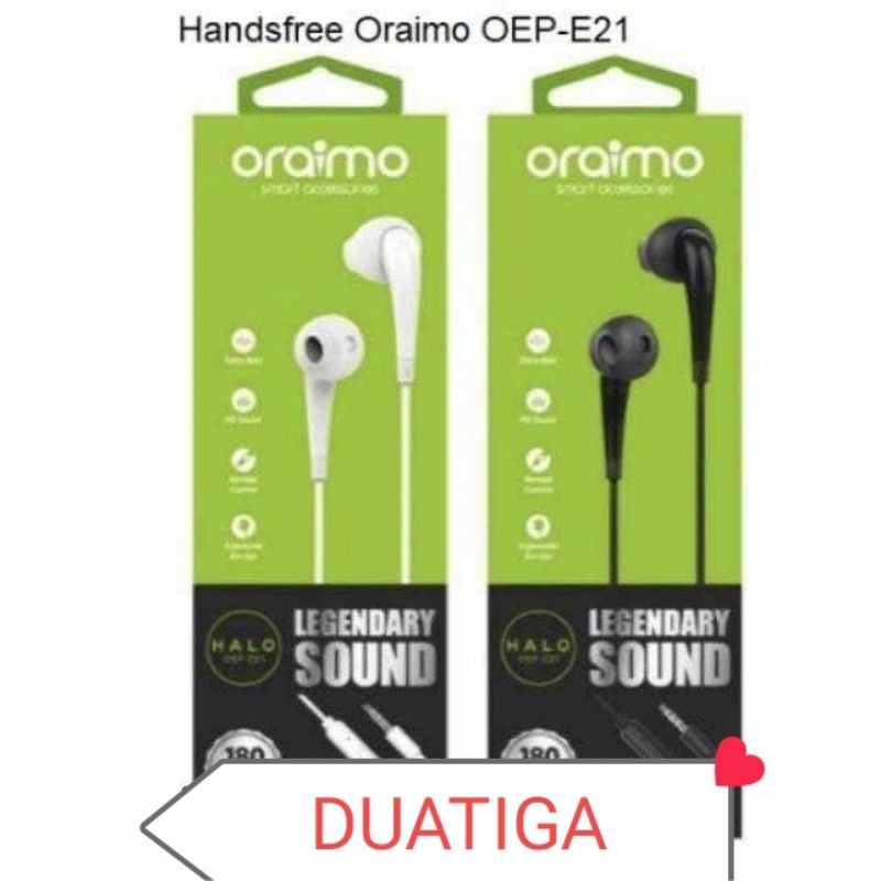HANSFREE ORAIMO HANSET ORAIMO SUPER BAS BERKWALITAS