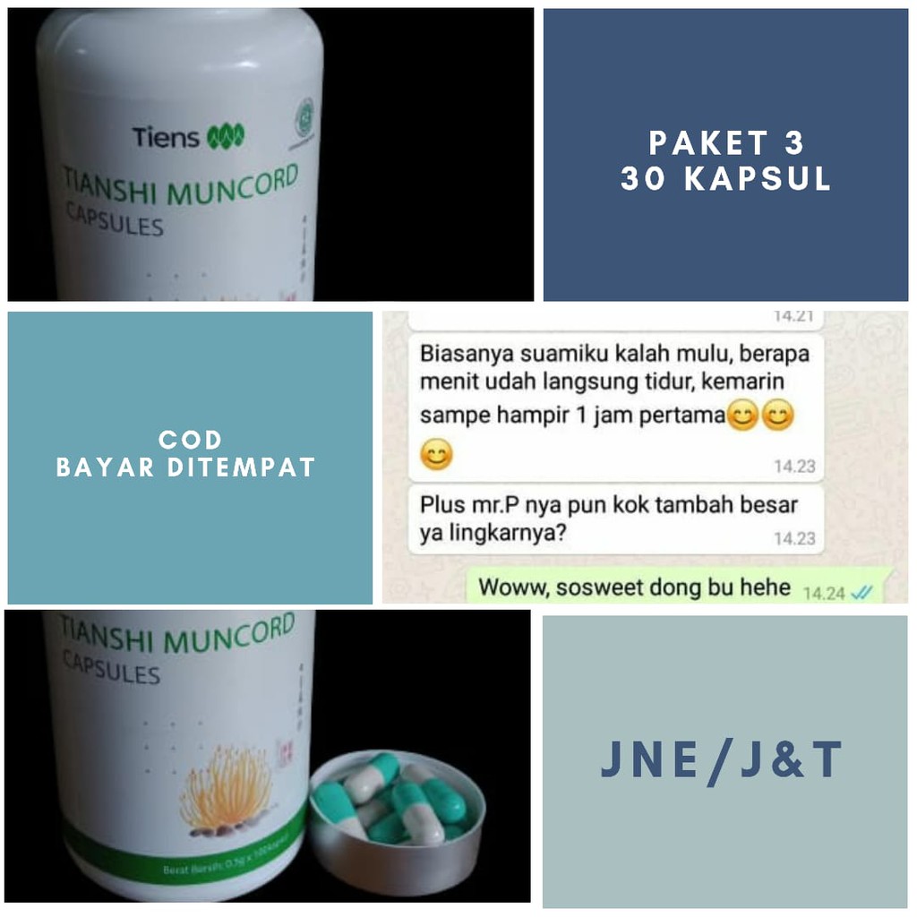 MUNCORD STAMINA PRIA TIENS ISI 30 KAPSUL