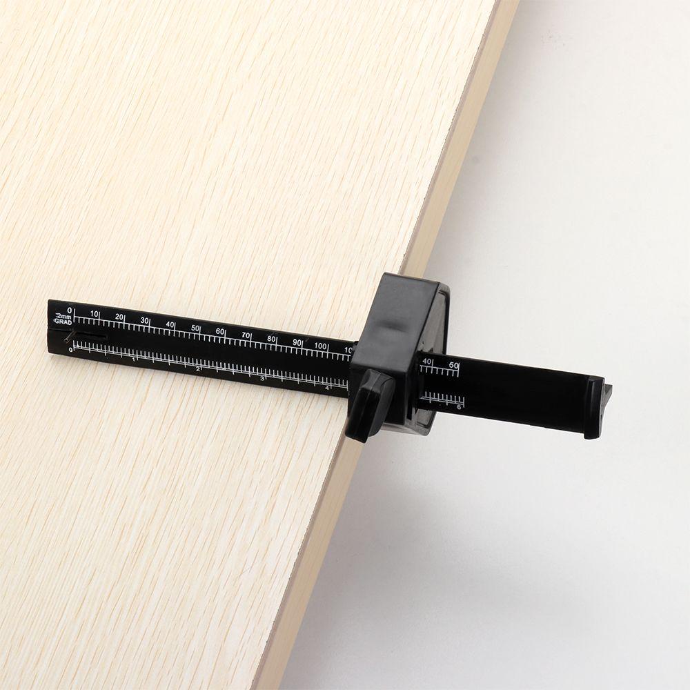 Solighter 6 &quot;0-150mm Mortise Marking Gauge Profesional Dengan Scale Scraper Manual Woodworking