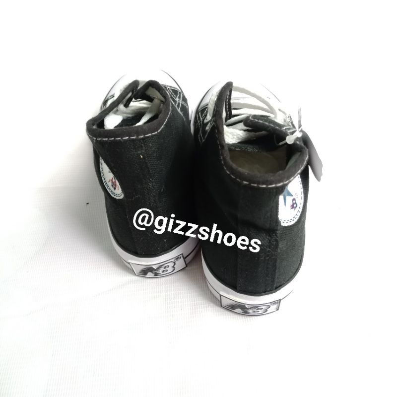 MB 805 Sepatu Sekolah Sneaker Ket Kets Tali Tinggi Hh Hi SD SMP SMA Master Basket Model Warrior