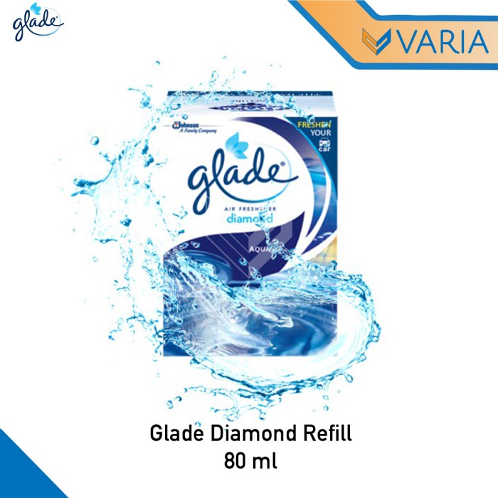 Glade Diamond Refill 80 ml Parfum Pengharum Ruangan Mobil Isi Ulang