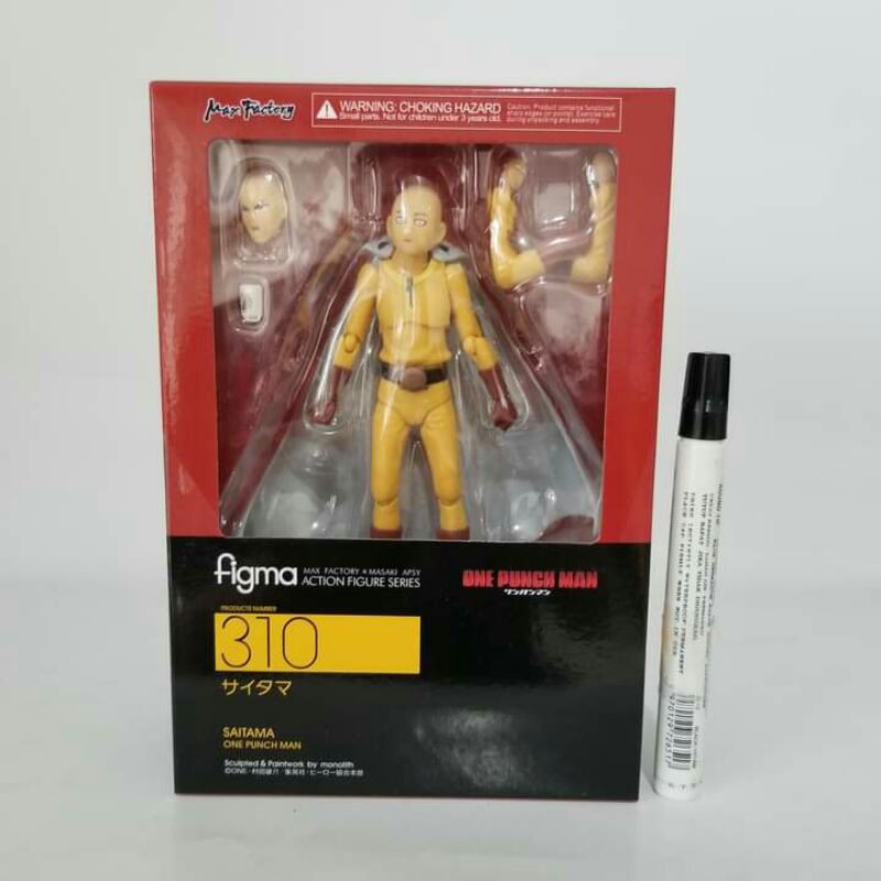 mainan action figureSaitama
Shf one punch man
Tinggi 6inch