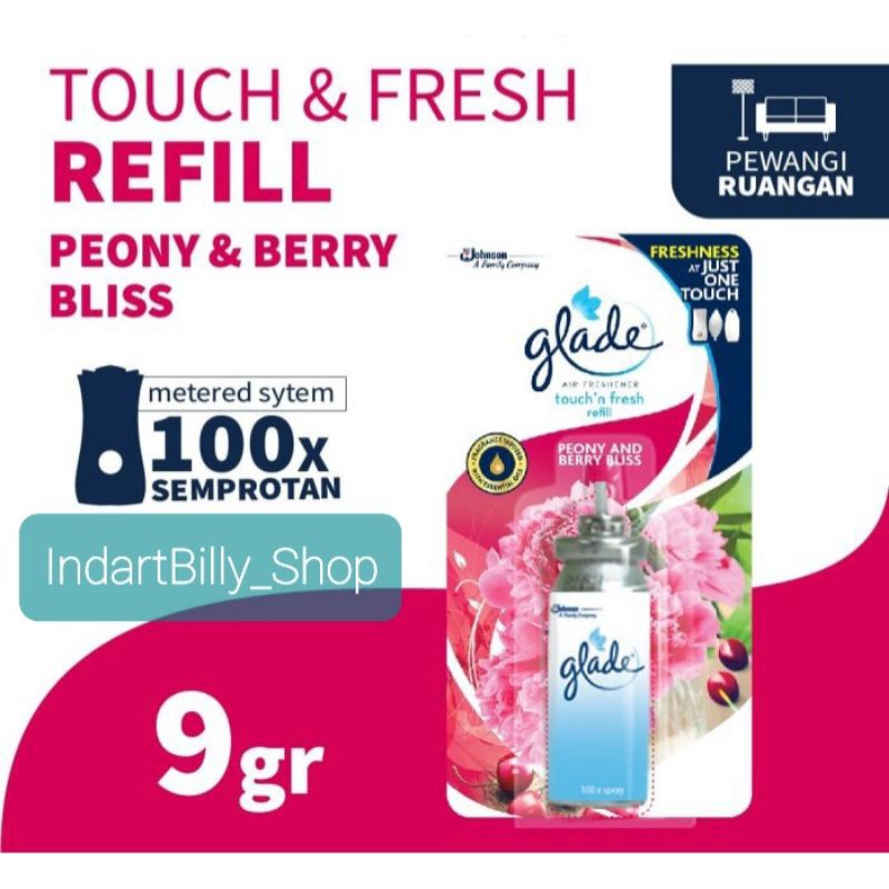 Glade Touch & Fresh Reffil Peony & Berry Bliss