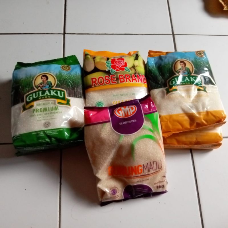 

Gula Kemasan Pouch all merk 1kg