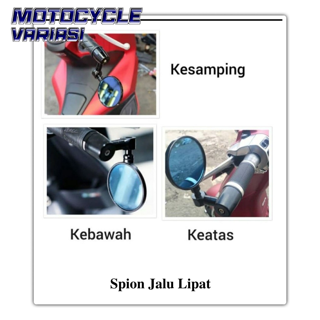 Spion Jalu Lipat CNC nmax aerox lexi vario mio beat universal