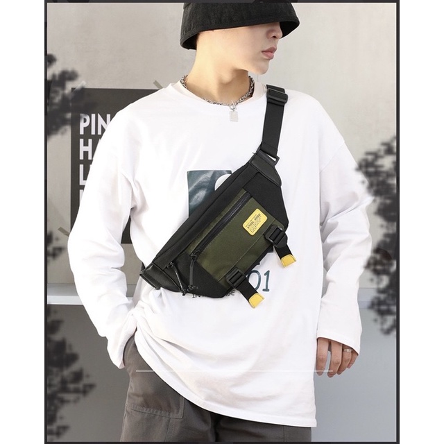 Tas Selempang Pria Slingbag Waist Bag Tas Pria SR 9024