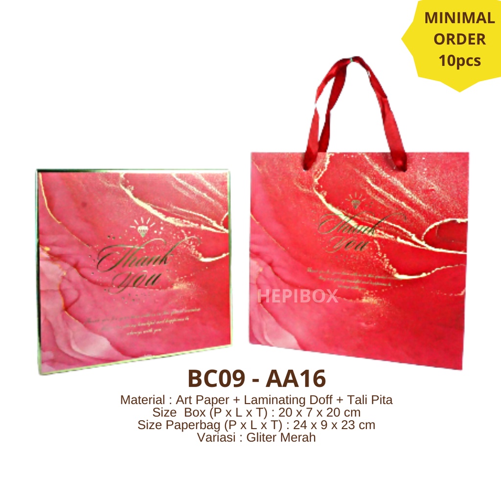 

Paperbag Box Set Bunga - Tas Kertas Motif - Paperbag Motif - Hampers | AA16 - BC09