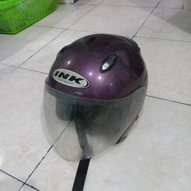 Helm ink centro original ungu preloved