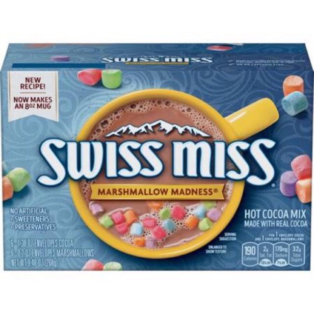 SWISS MISS UNICORN MARSHMALLOW MADNESE HOT COCOA MIX