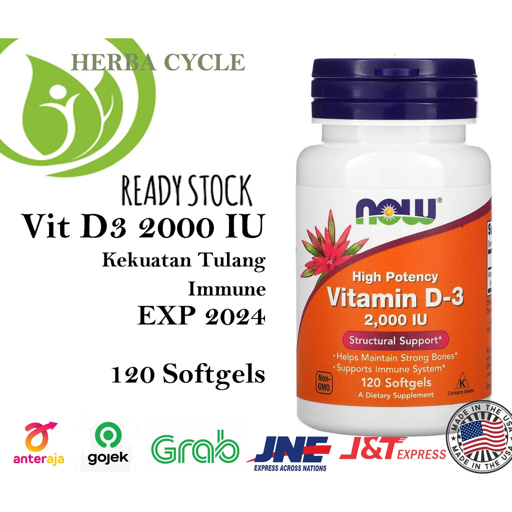 PROMO VIT D3 Now Vitamin D3 2000 IU 120 Caps Now Vit D3 2000 Now D3   2db6887f620b9428ab4c21f526691c39