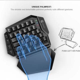 gaming keyboard and mouse for playstation 4