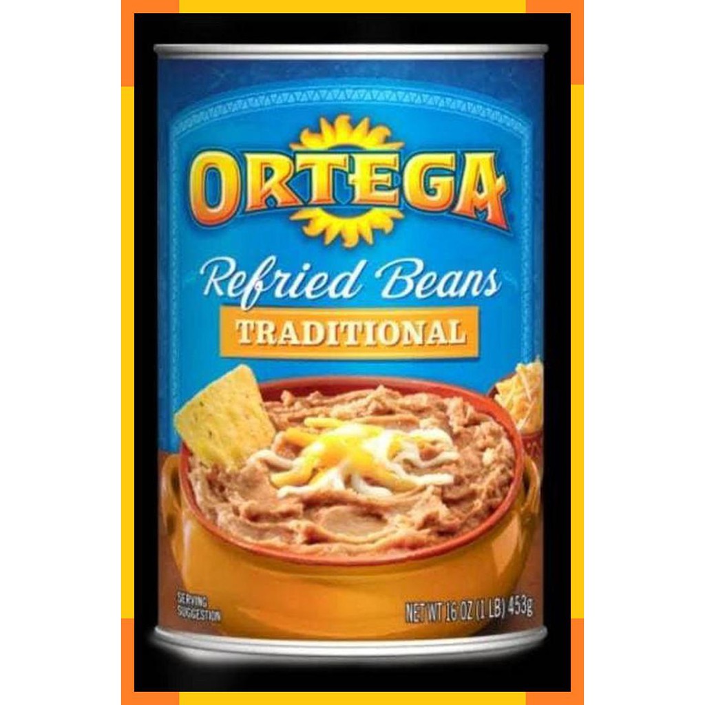 

Ortega Refried Beans Traditional Mexican Sauce Saos Kacang Meksiko