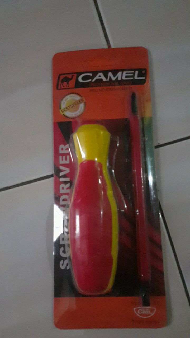 Obeng Bolak-balik Plus Minus Camel 1000-volt 8.5inch Mgj
