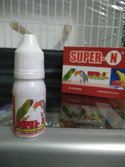 Super N Ampuh Sembuhkan Segala Jenis Burung Yang Sakit Shopee