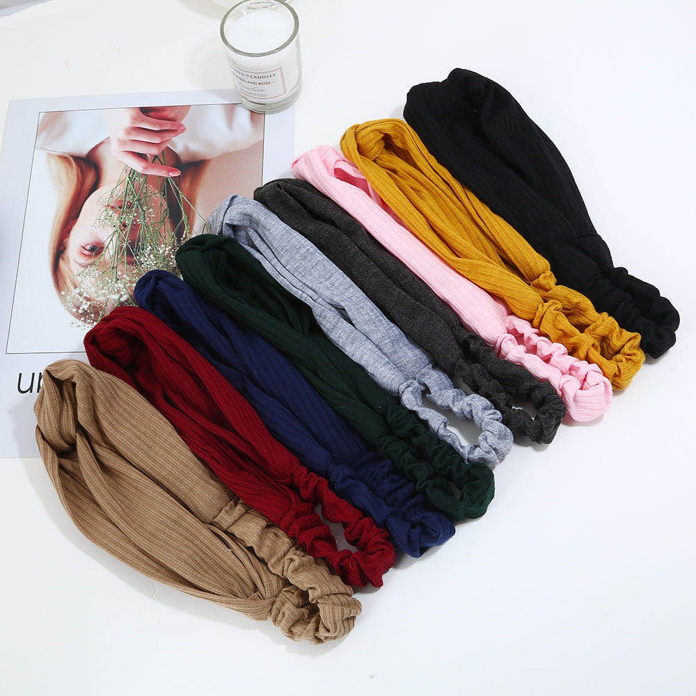 Headband Polos Salur - Bandana Simpul Ala Korea (Kimiko Official)