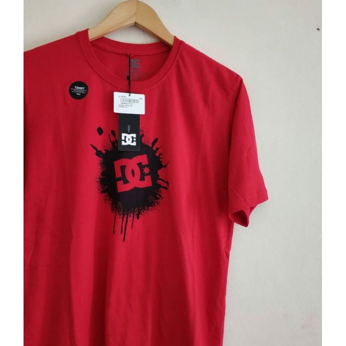 Baju Kaos Pria Distro Big Size Warna Merah