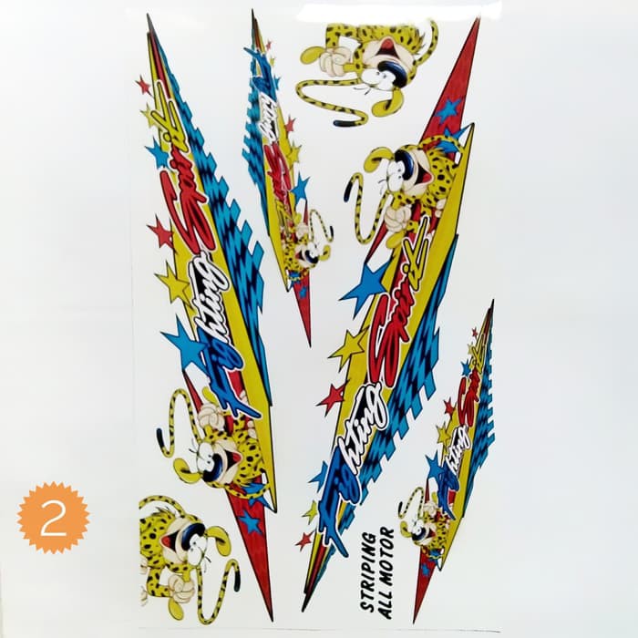 Jual Ant- Striping universal all motor stiker sticker motor | Shopee