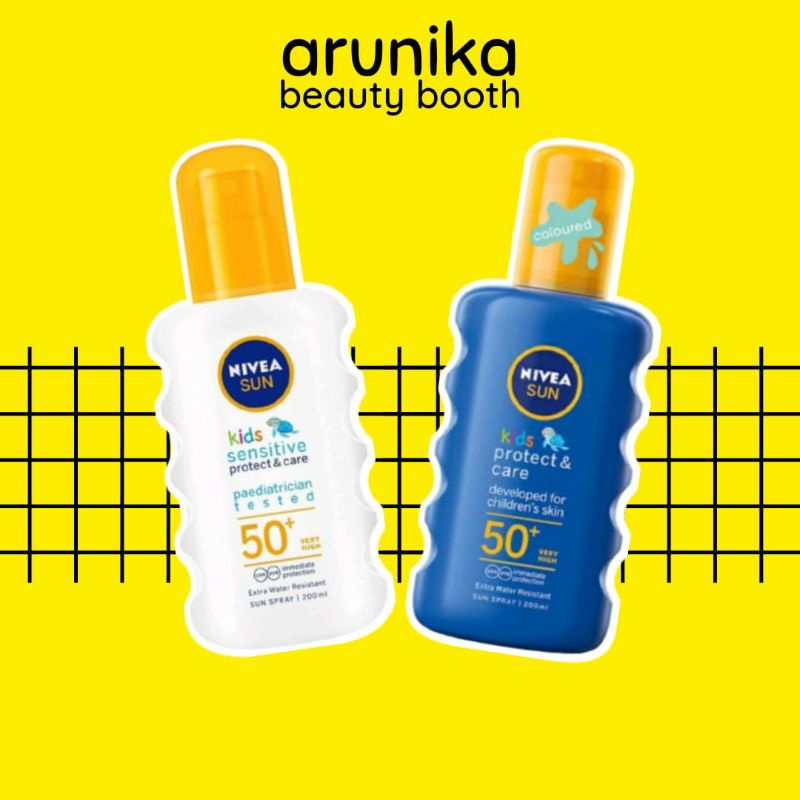 Nivea Kids Protect and Care SPF 50 200 ml Sunscreen anak sunblock anak