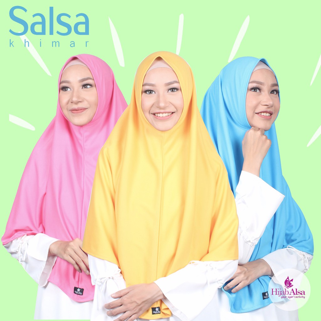 Bergo Kaos Non Pet Syari Hijab Alsa