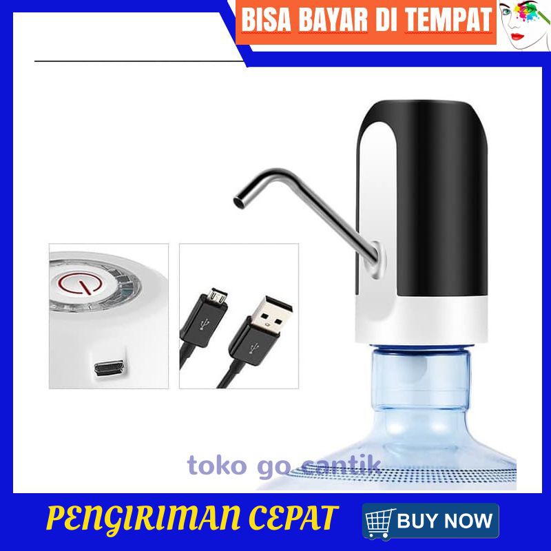 Jual Pompa Air Galon Portable Pompa Air Minum Usb Charge Water Pomp Pompa Galon Electric 2807