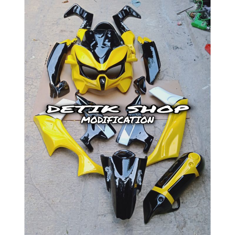 FULLSET BODY YAMAHA NMAX NEW TOPENG NEW NMAX PREDATOR BODY PREDATOR ALL NEW NMAX SPAKBOR NMAX