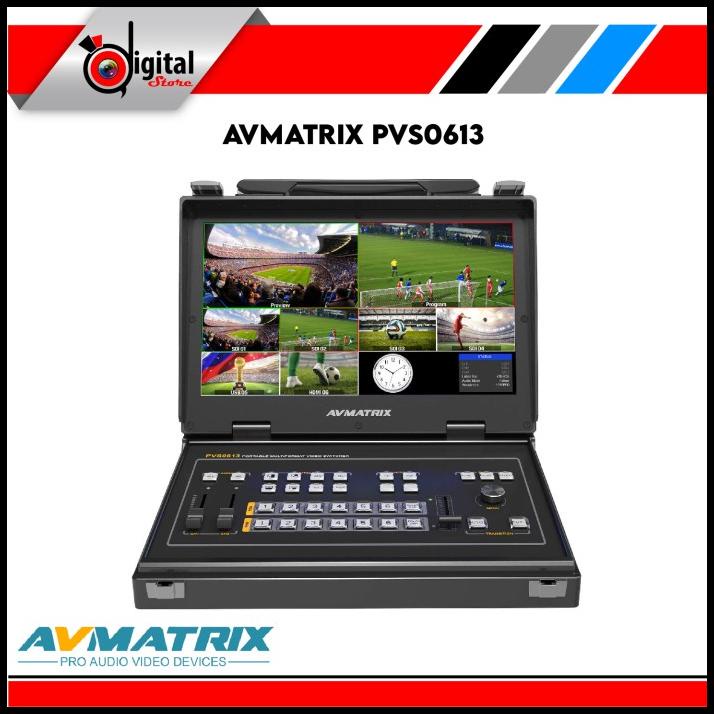 Avmatrix Pvs0613 6-Channel Sdi Hdmi Multi Format Video Switcher