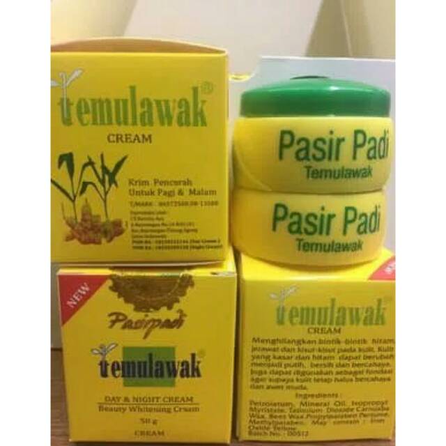 

(PASIR PADI) TEMULAWAK CREAM BPOM DAY+NIGHT