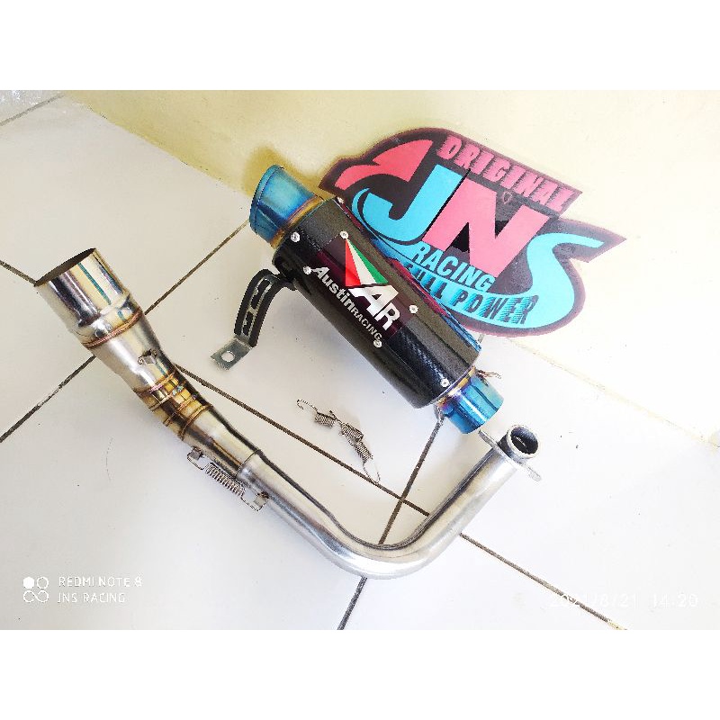 KNALPOT BEAT FI STREET KARBU AUSTIN RACING MIO SPORTY SCOOPY FINO VARIO MIO GT SOUL GT GENIO SPACY